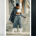 Art of Layering Header with models posing